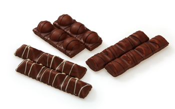 Enrobed wafer bars