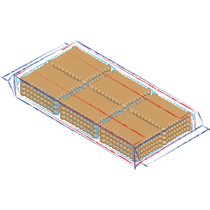 Rectangular biscuits packaging C8