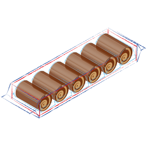 Mini rolls packaging S3